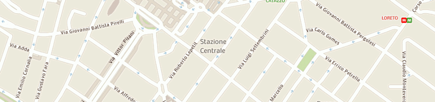 Mappa della impresa ceser srl a MILANO
