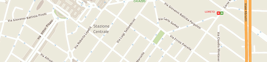 Mappa della impresa vtgdi palumbo carmela e c (snc) a MILANO