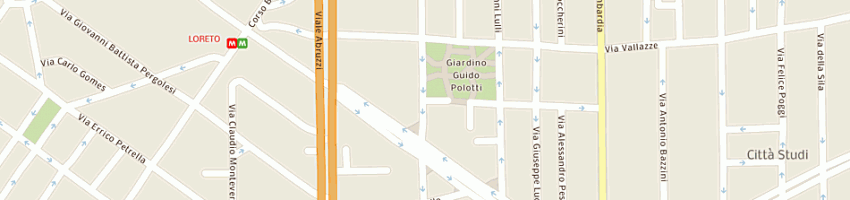 Mappa della impresa lonati franco a MILANO