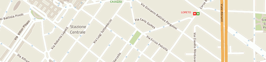 Mappa della impresa rizzati gilda ida a MILANO