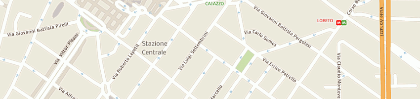 Mappa della impresa hotel cristallo a MILANO