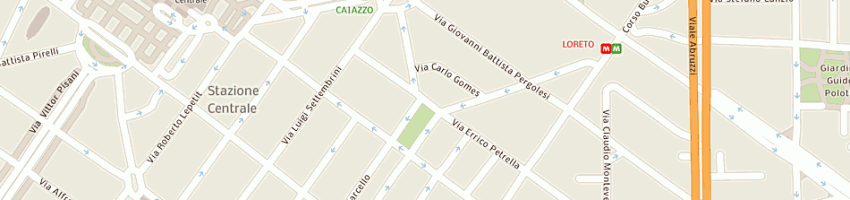 Mappa della impresa dfd di de filippi vincenzo a MILANO