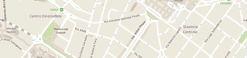 Mappa della impresa azzolini a MILANO