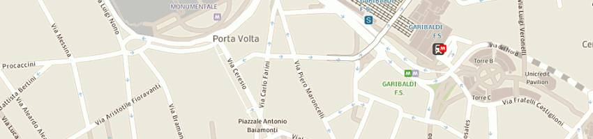 Mappa della impresa mcr immobiliare di maria carla colombo e c sas a MILANO
