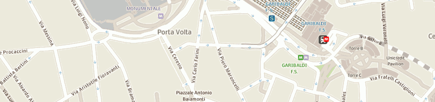 Mappa della impresa selva alberto a MILANO