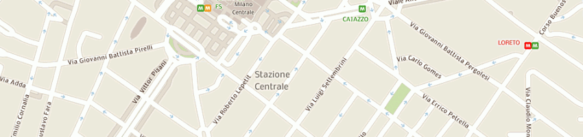 Mappa della impresa italhide spa a MILANO
