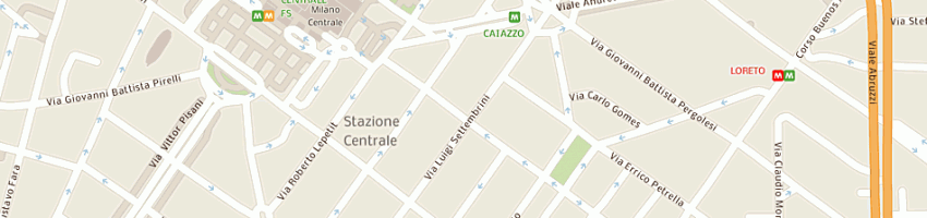 Mappa della impresa andreola hotel srl a MILANO
