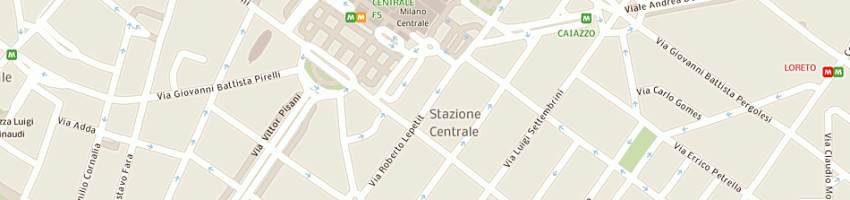 Mappa della impresa begotti gianfranco a MILANO