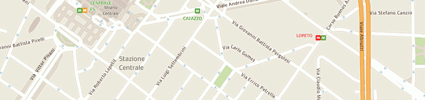 Mappa della impresa al arafath sas a MILANO