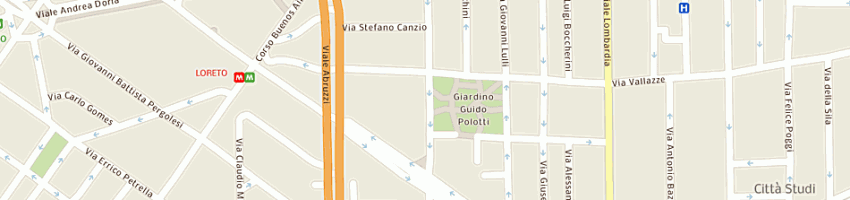 Mappa della impresa autoscuola aspromonte a MILANO