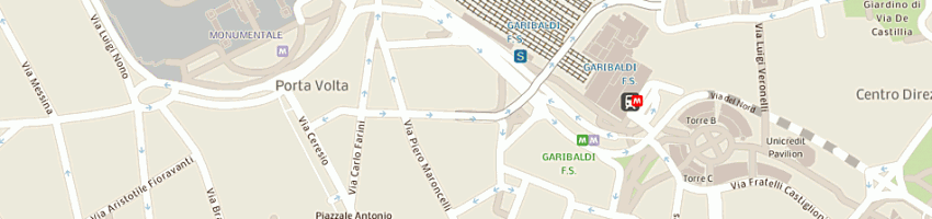 Mappa della impresa apc di cavalli claudio a MILANO