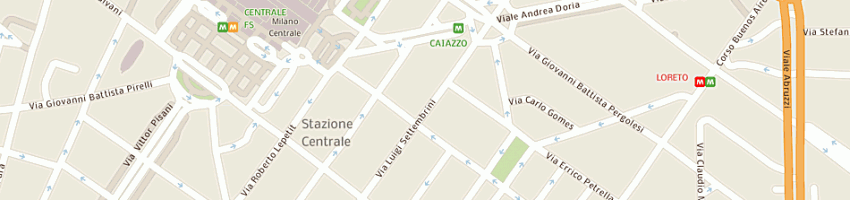Mappa della impresa italia moda e bijoux srl a MILANO