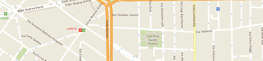 Mappa della impresa angelini marcella a MILANO