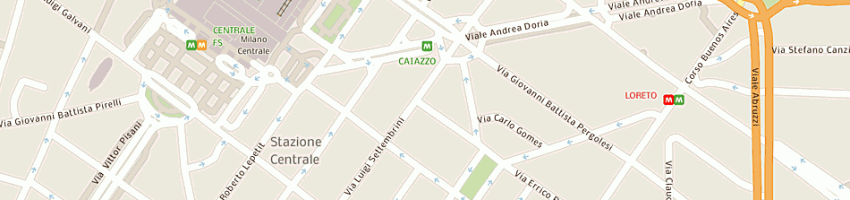 Mappa della impresa decas srl a MILANO