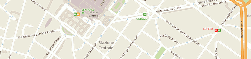 Mappa della impresa udace a MILANO