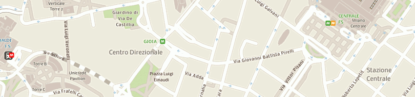 Mappa della impresa noustat srl a MILANO