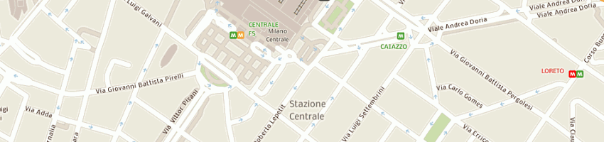 Mappa della impresa mv e c (snc) a MILANO