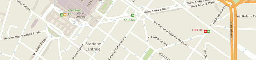 Mappa della impresa seghini santina chiara a MILANO