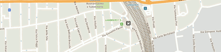 Mappa della impresa raptorstudio di pbertoncini e pirotta s tornaghi snc a MILANO