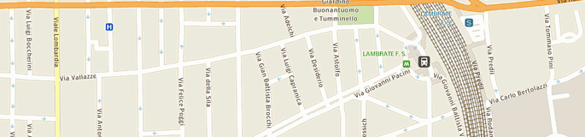 Mappa della impresa interorganika srl a MILANO
