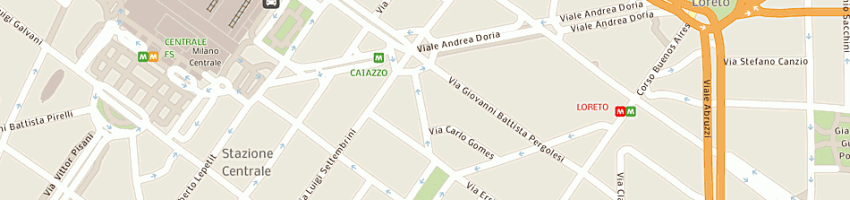 Mappa della impresa autorimessa gaffurio srl a MILANO
