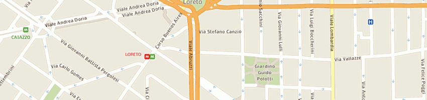 Mappa della impresa easy mode di di paolo angela a MILANO