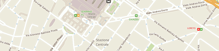 Mappa della impresa bristol s r l a MILANO