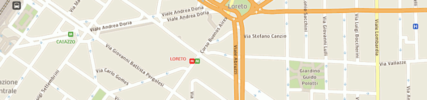 Mappa della impresa zenga italo a MILANO