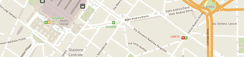 Mappa della impresa ares srl a MILANO