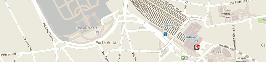 Mappa della impresa colombo e c di colombo giuseppe e c - snc a MILANO