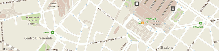 Mappa della impresa inlingua milano (srl) a MILANO