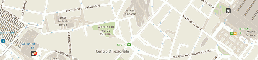 Mappa della impresa tipolitografia casale di casale riccardo a MILANO