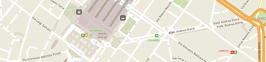 Mappa della impresa cell srl a MILANO