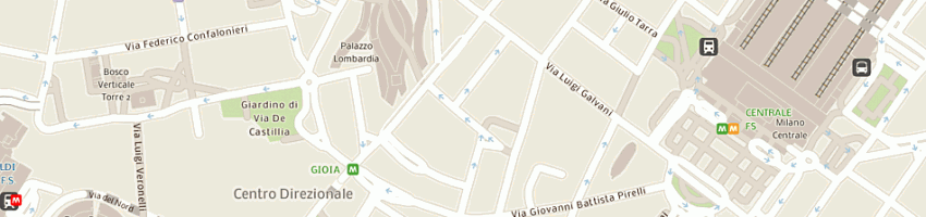 Mappa della impresa oasi snc di tarantini angelo loreta e c a MILANO
