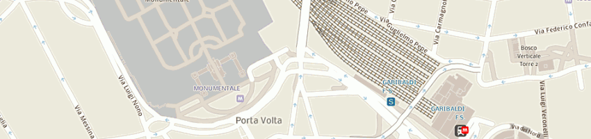 Mappa della impresa a m d srl a MILANO