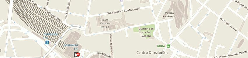 Mappa della impresa armigero carmine a MILANO