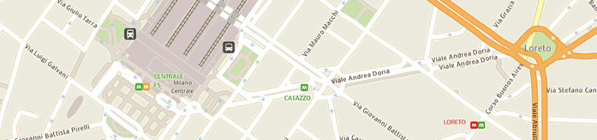 Mappa della impresa euro bar di vitale mirko a MILANO