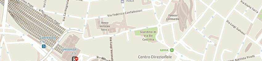 Mappa della impresa glovertrade a MILANO