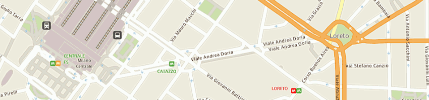 Mappa della impresa morlino dr nino a MILANO
