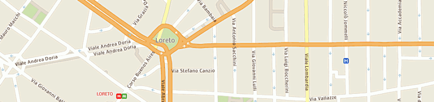 Mappa della impresa ngf service di lai ubaldo a MILANO