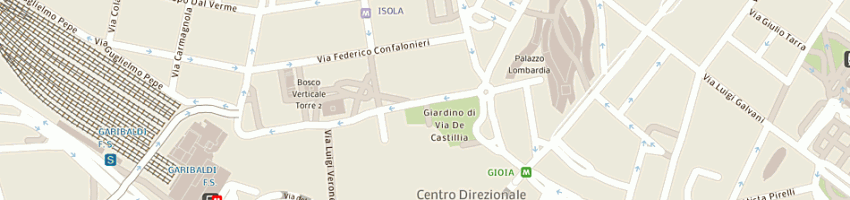 Mappa della impresa siemens spa a MILANO