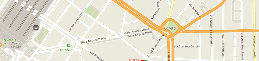 Mappa della impresa morosini barbara a MILANO