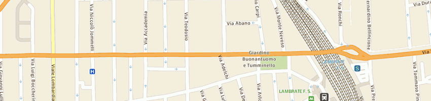 Mappa della impresa due ruote porpora di scirano michele a MILANO