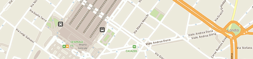 Mappa della impresa sncf fret italia srl a MILANO