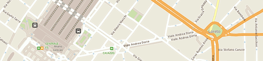 Mappa della impresa lloyd ambrosiano (srl) a MILANO