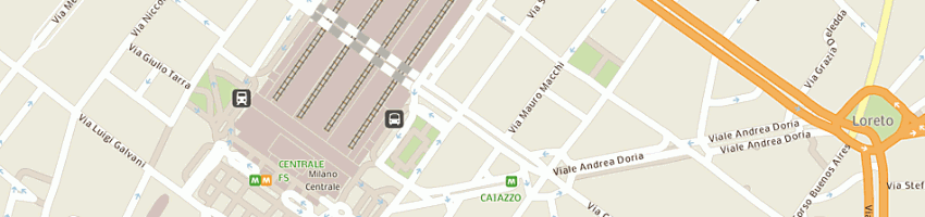 Mappa della impresa bnc agas srl a MILANO