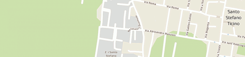 Mappa della impresa sta srl a SANTO STEFANO TICINO