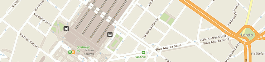 Mappa della impresa media salles a MILANO