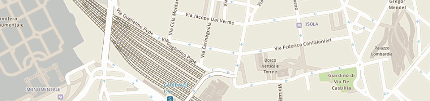 Mappa della impresa apres-midi di greta silva antonietta elena a MILANO
