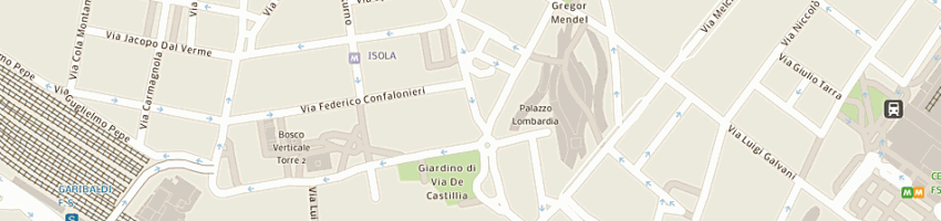 Mappa della impresa boffi emilio a MILANO